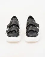 Δερμάτινα Sneakers Magnus με Βελκρο