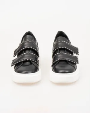 Δερμάτινα Sneakers Magnus με Βελκρο