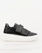 Δερμάτινα Sneakers Magnus με Βελκρο