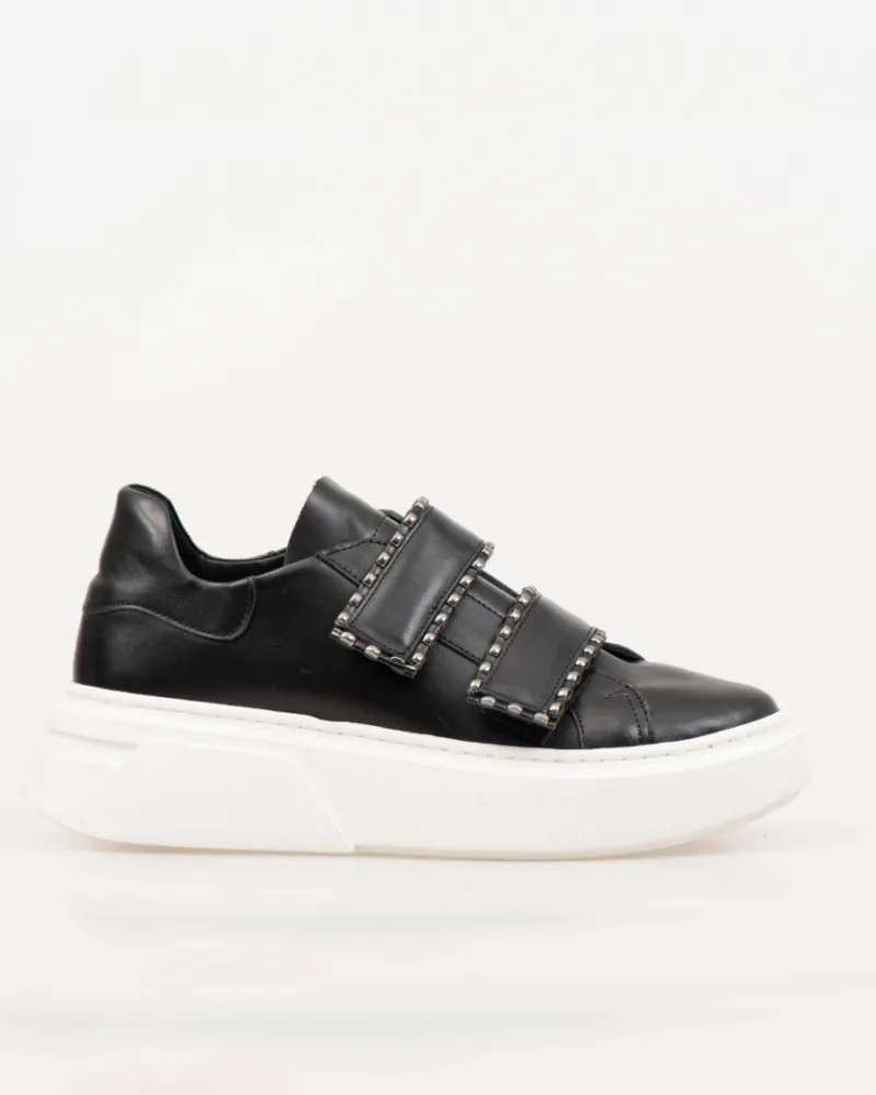 Δερμάτινα Sneakers Magnus με Βελκρο