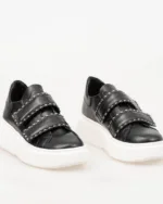 Δερμάτινα Sneakers Magnus με Βελκρο