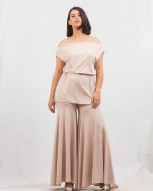 Dolce Domenica Jersey παντελόνα με στρας