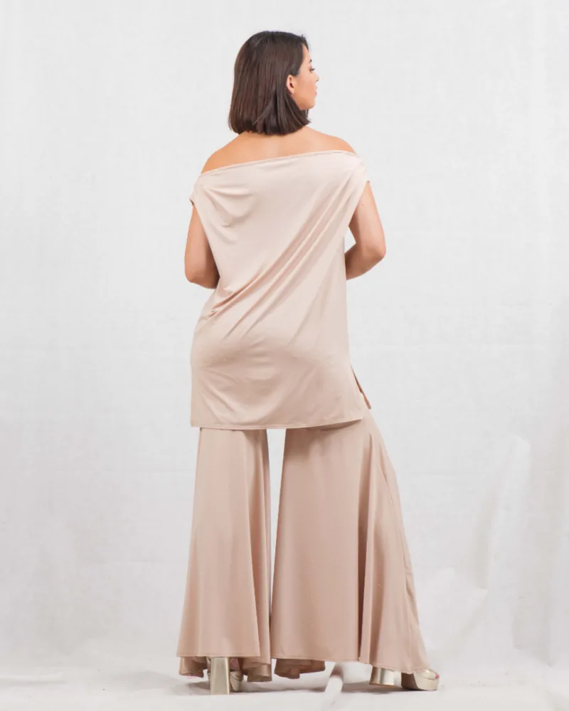 Dolce Domenica Jersey μπλούζα με στρας