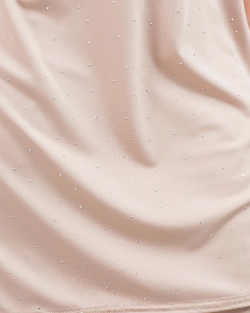 Dolce Domenica Jersey μπλούζα με στρας