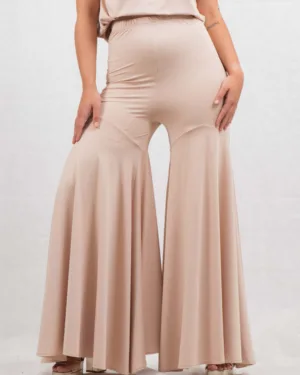 Dolce Domenica Jersey παντελόνα με στρας