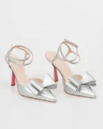 So Chic Alice ασημί γόβες