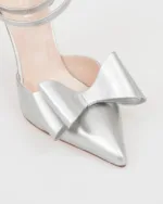 So Chic Alice ασημί γόβες
