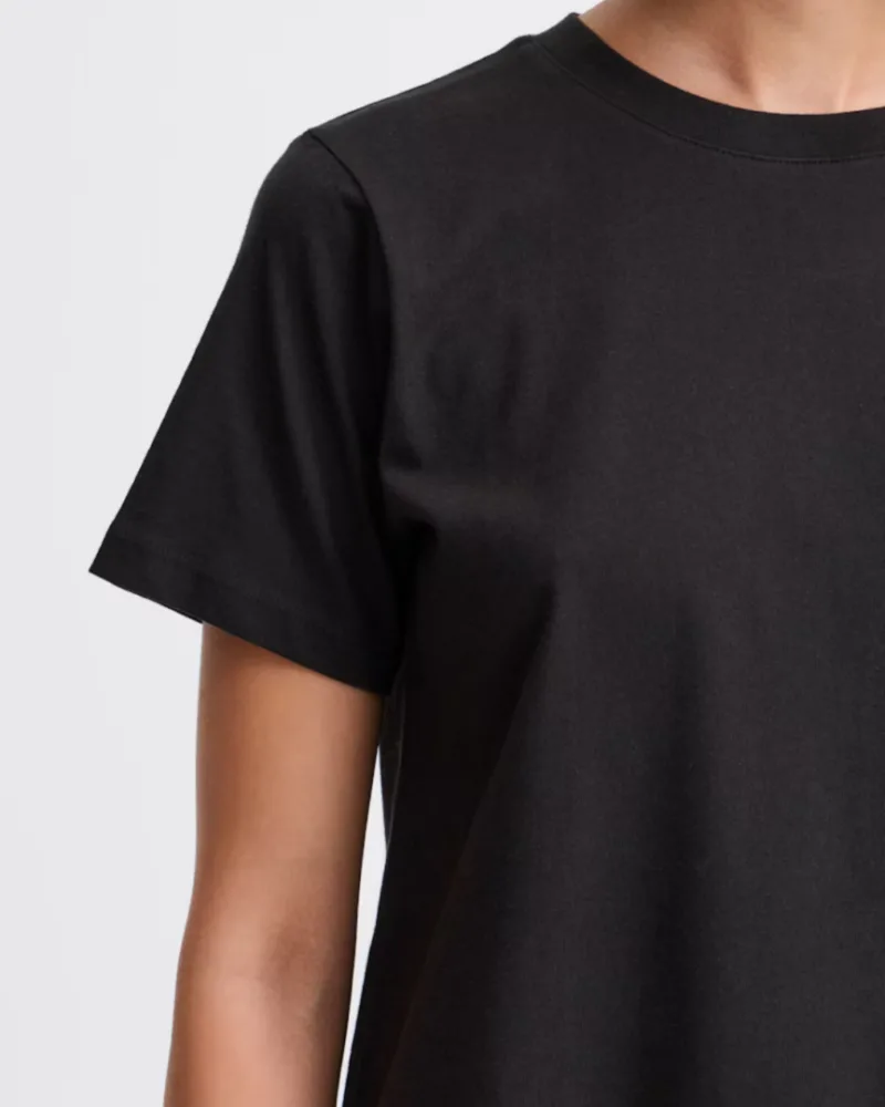 T-shirt μπλούζα μαύρη | Ichi