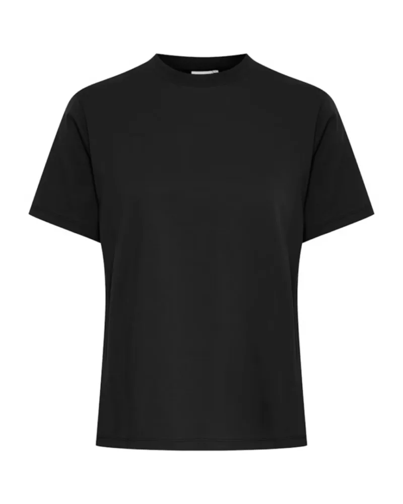 T-shirt μπλούζα μαύρη | Ichi