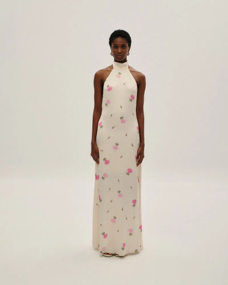 Dress Open Back Flowers | Combos