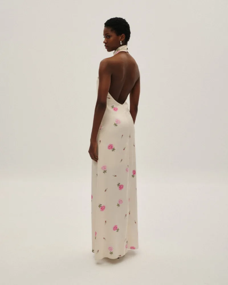 Dress Open Back Flowers | Combos