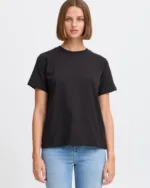 T-shirt μπλούζα μαύρη | Ichi