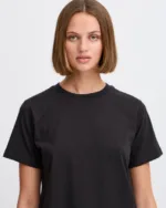 T-shirt μπλούζα μαύρη | Ichi