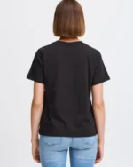 T-shirt μπλούζα μαύρη | Ichi