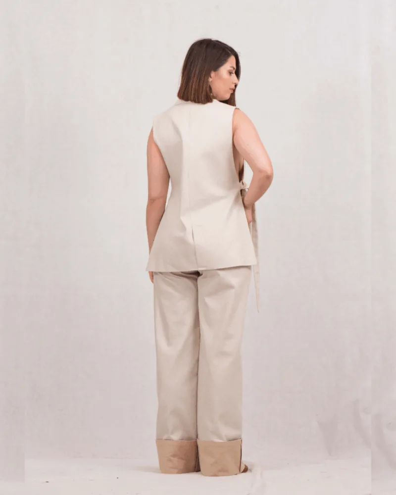 Παντελόνι denim wide leg
