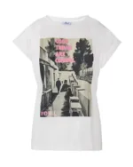 T-shirt βαμβακερό κοντομάνικο με τύπωμα
