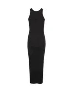 In Wear Φόρεμα rib ελαστικό μαύρο