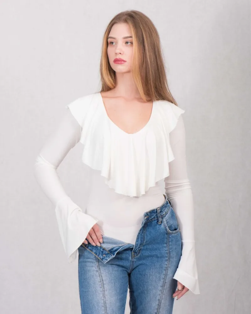 Bodysuit Ruffles Bodysuit Ruffles
