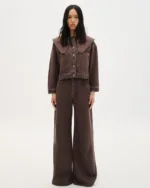 Denim Trouser Flare brown