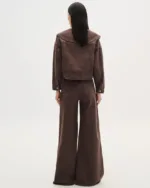 Denim Trouser Flare brown