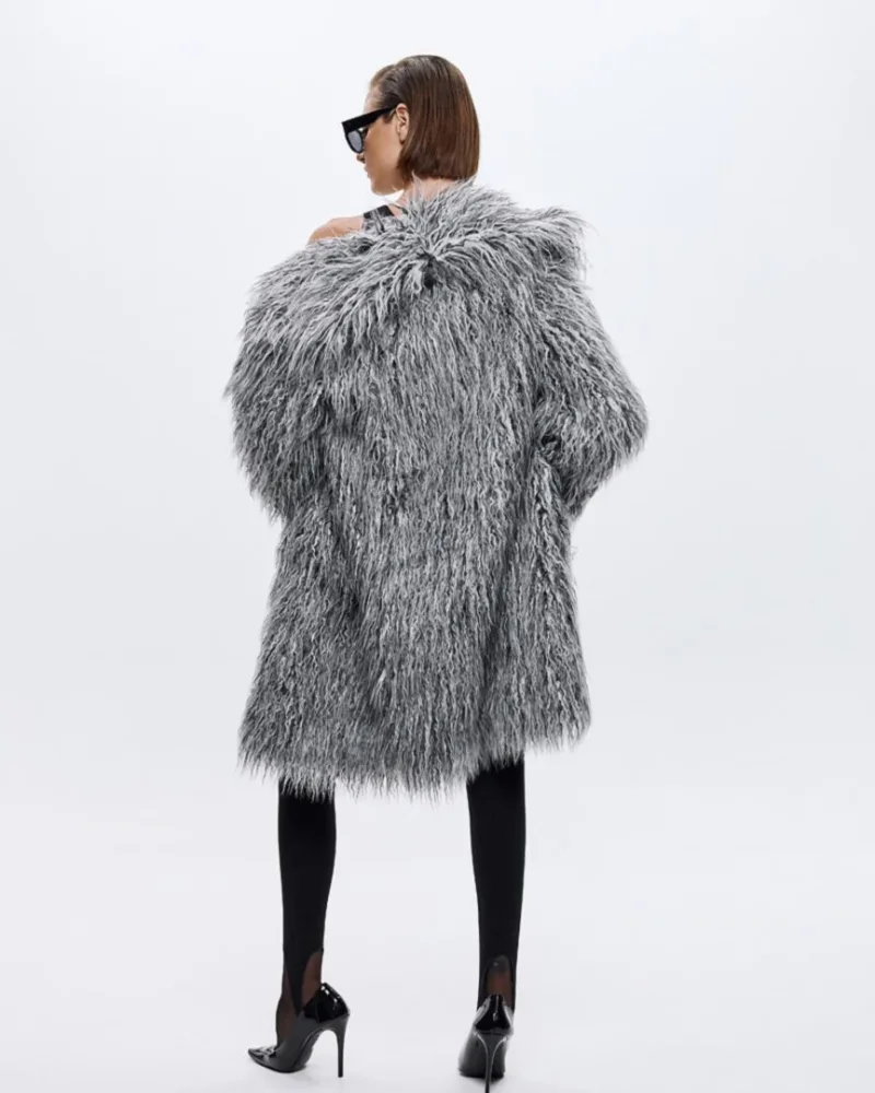Joy Faux Fur Coat