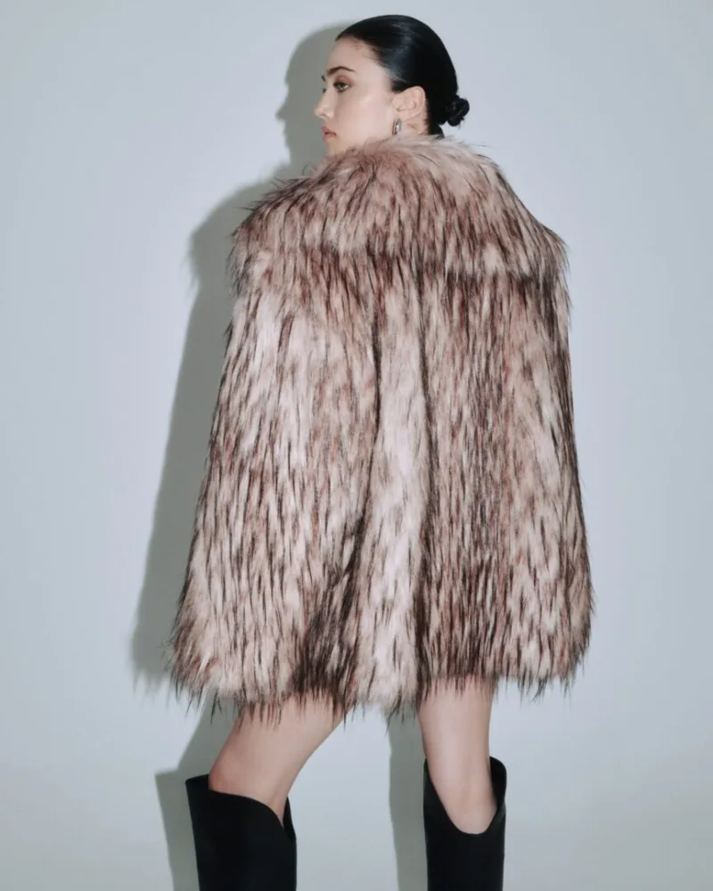 Faux Fur Two-Tone