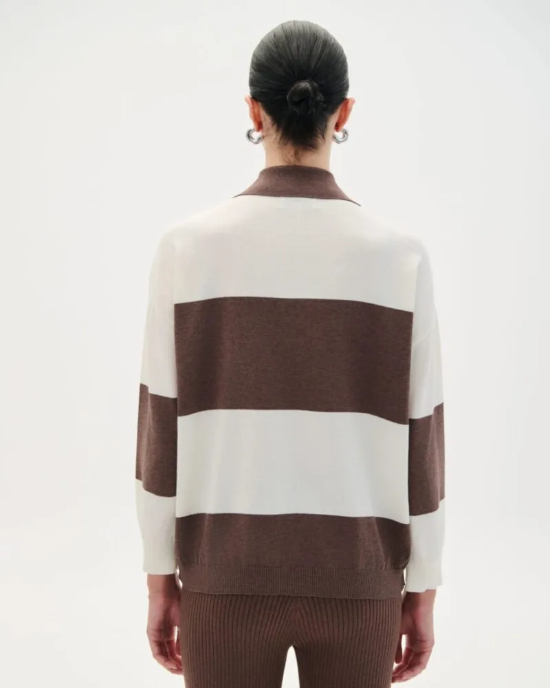 Blouse Polo Two-Tone