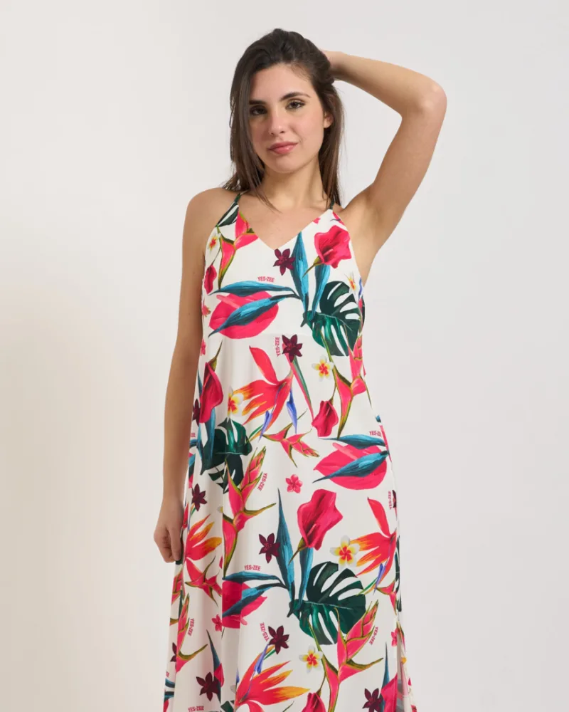 Φόρεμα maxi floral