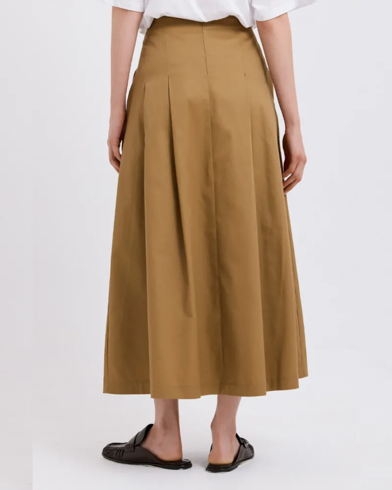 Dolce Domenica Midi Φούστα Μπεζ