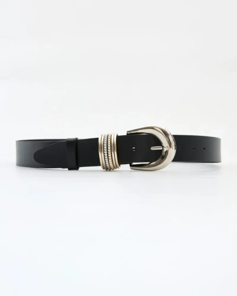 Leather Twist Γυναικεία Δερμάτινη Ζώνη Treassure
