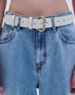 Combos Belt Leather Heart Buckle