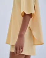 Combos Ζακάρ Oversized Πουκάμισο με Ανάγλυφο Floral
