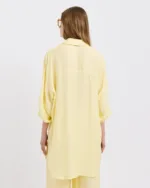 Oversized Σετ Dolce Domenica με Πουκάμισο & Παντελόνα
