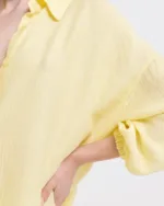 Oversized Σετ Dolce Domenica με Πουκάμισο & Παντελόνα