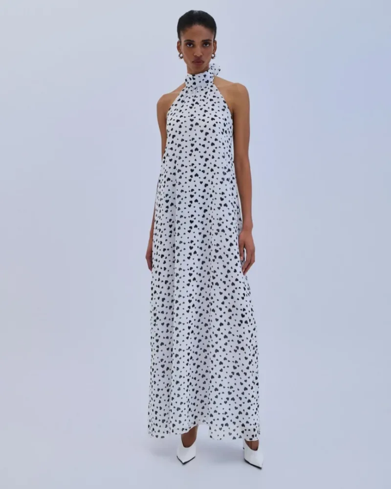 Combos Dress Maxi Hearts Combos Dress Maxi Hearts