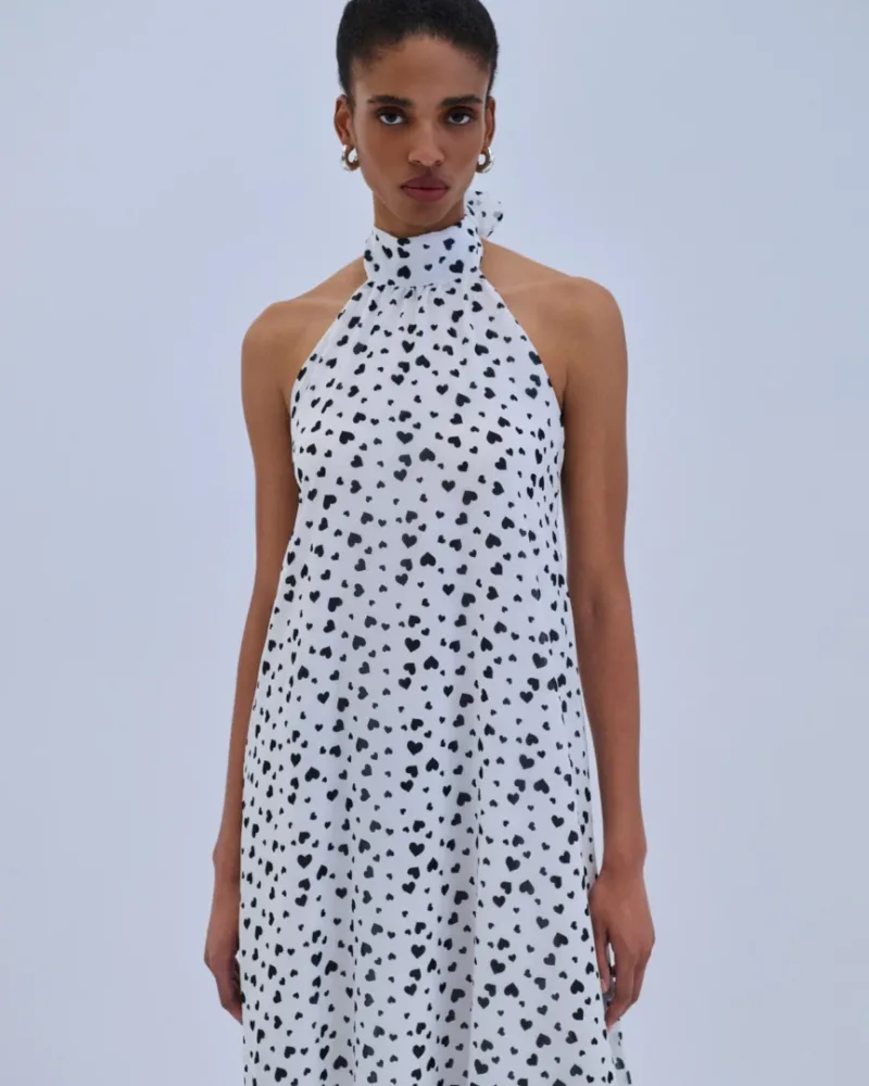 Combos Dress Maxi Hearts