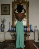 Iraida Maxi Ελαστικό Φόρεμα σε Mint Απόχρωση