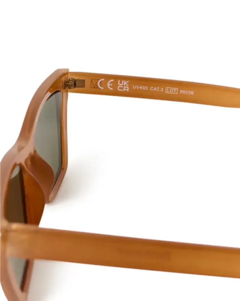 In Wear Γυαλιά Ηλίου Rectangle Καφέ