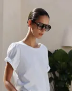 In Wear Oversized Square Γυαλιά Ηλίου Μαύρα